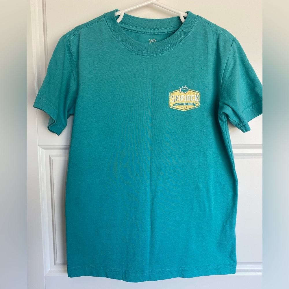 Southern Tide Blue Short Sleeve Tee